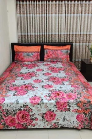 Luxury Panel Cotton Bed Sheet